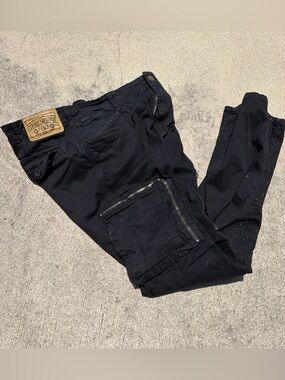 GrindHouse Black Cargo Pants